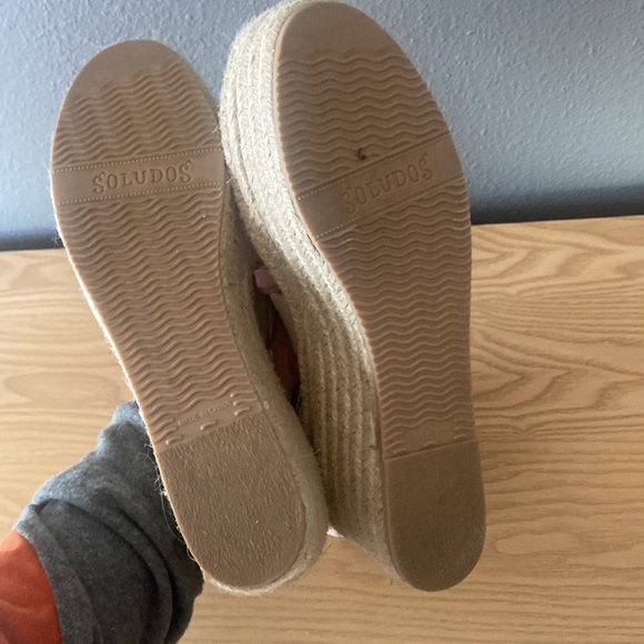 NEW! Soludos Palma platform in blush - Picture 3 of 3